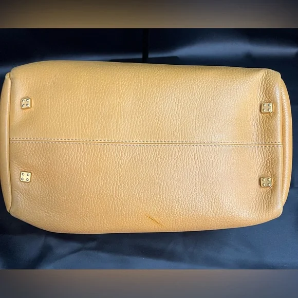 Loewe Anagram Leather Handbag w/ Brown Leather Straps - Vintage - Picture 7 of 16